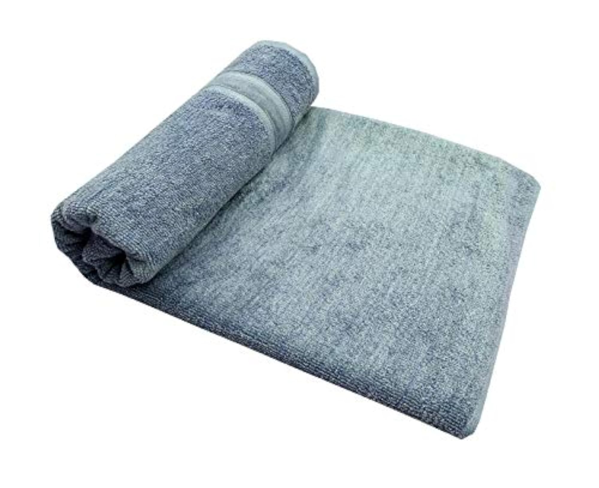 Premium Plain Cotton Bathroom Bath Towels, Pack of 3